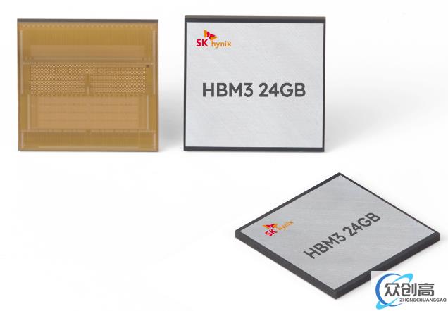 SK海力士开发出世界首款12层堆叠HBM3 DRAM(1)