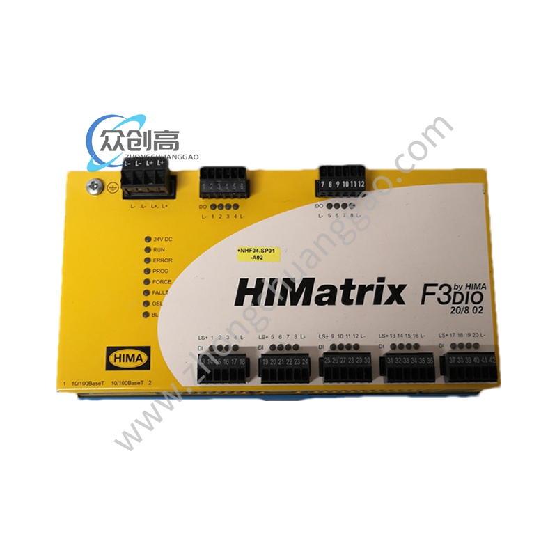 HIMA F3DIO20802可编程控制器